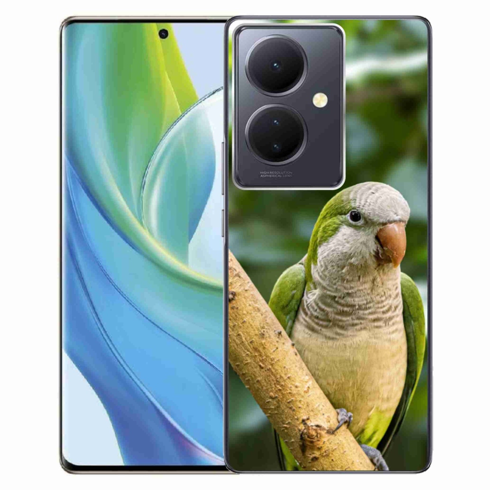 Gelový kryt mmCase na Vivo V29 Lite 5G - papoušek mníšek