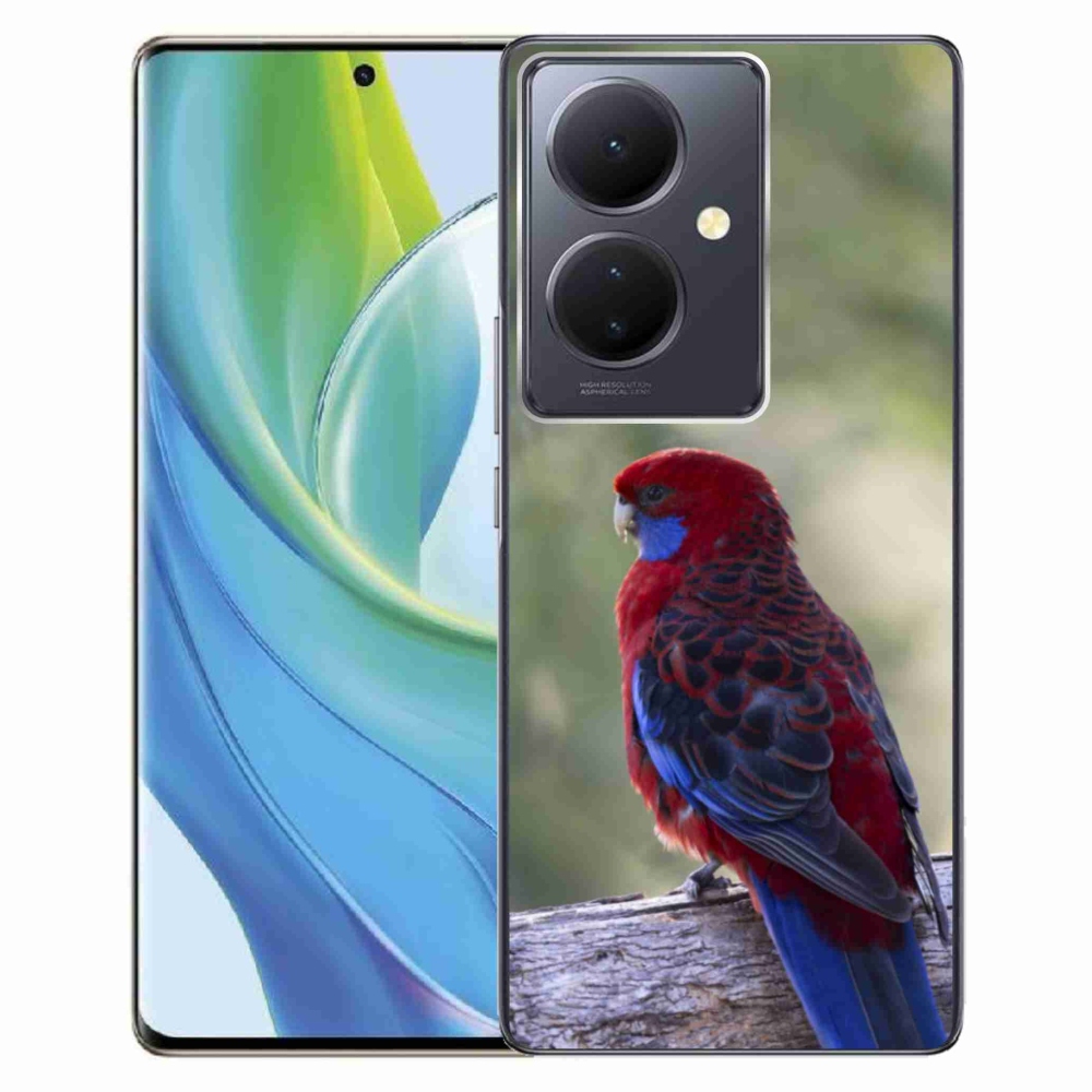 Gelový kryt mmCase na Vivo V29 Lite 5G - papoušek rosela