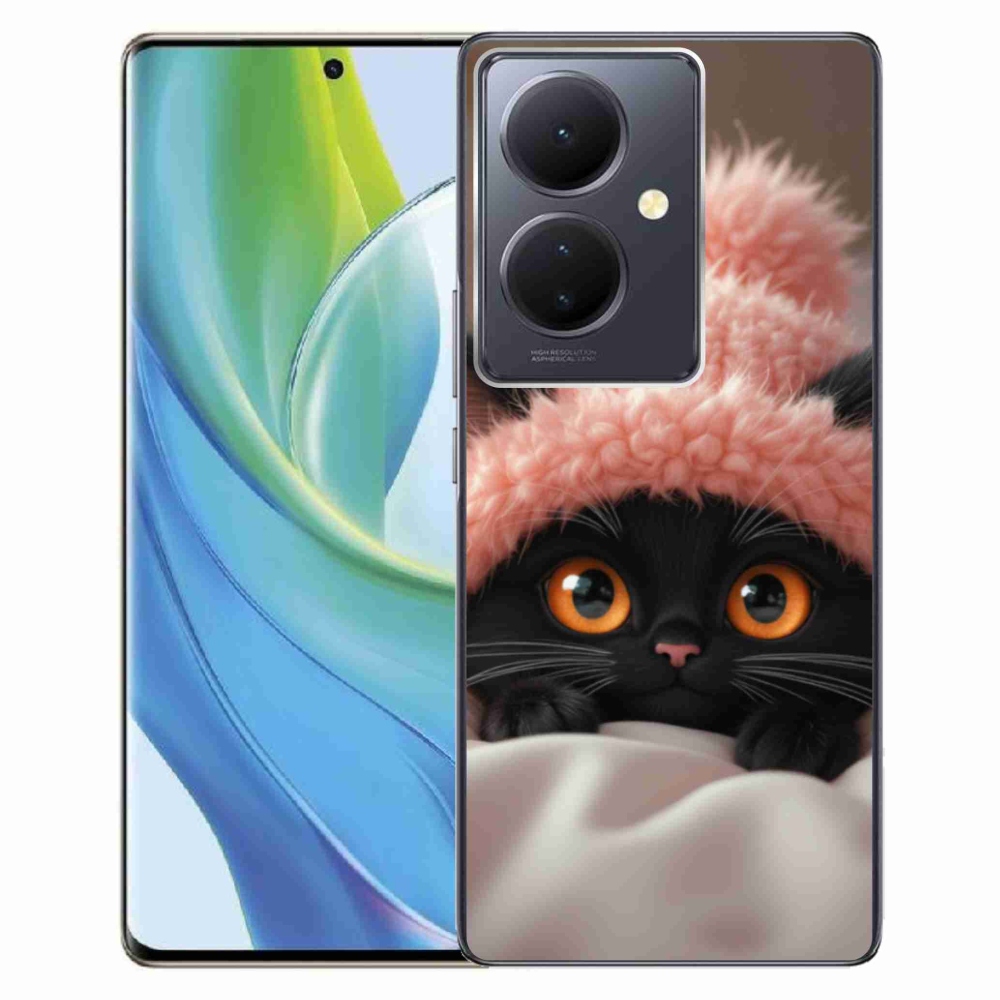 Gelový kryt mmCase na Vivo V29 Lite 5G - roztomilé kotě 7