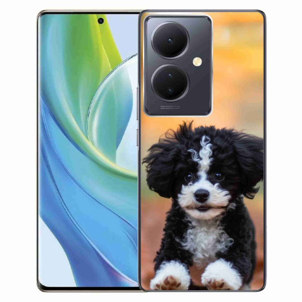 Gelový kryt mmCase na Vivo V29 Lite 5G - roztomilé štěně 2