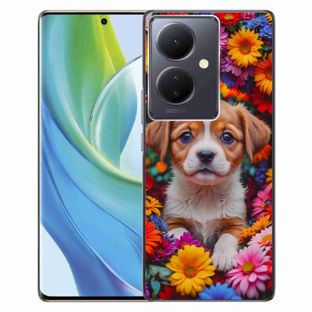 Gelový kryt mmCase na Vivo V29 Lite 5G - roztomilé štěně
