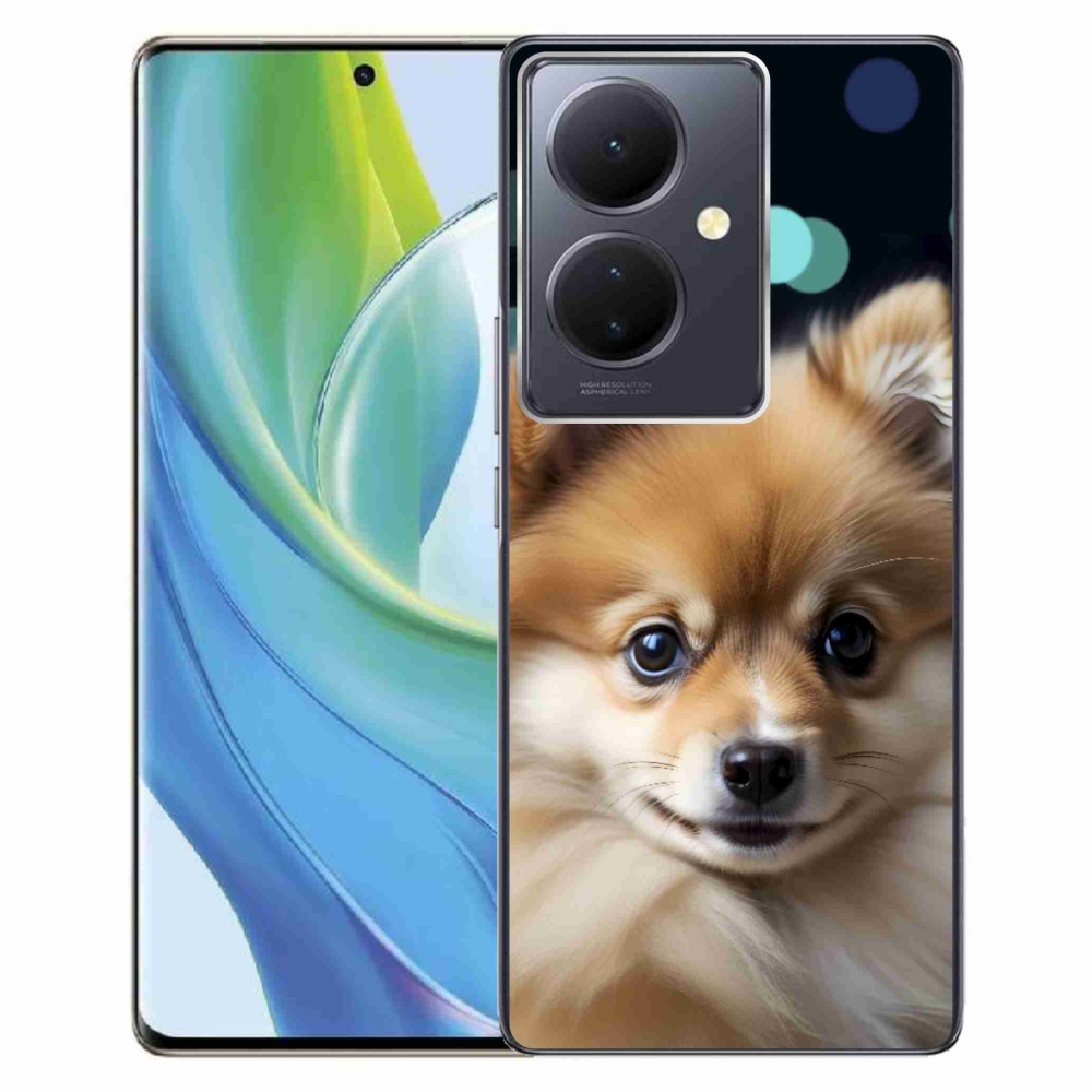 Gelový kryt mmCase na Vivo V29 Lite 5G - roztomilý pomeranian