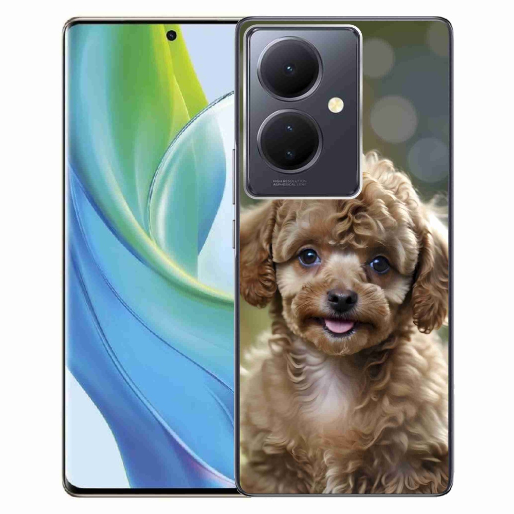Gelový kryt mmCase na Vivo V29 Lite 5G - roztomilý pudl