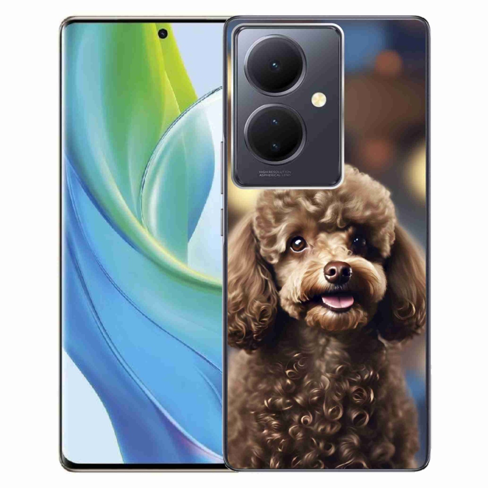 Gelový kryt mmCase na Vivo V29 Lite 5G - roztomilý pudl