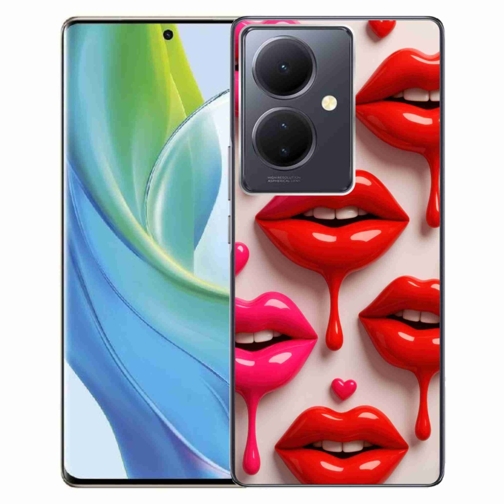 Gelový kryt mmCase na Vivo V29 Lite 5G - rty 2