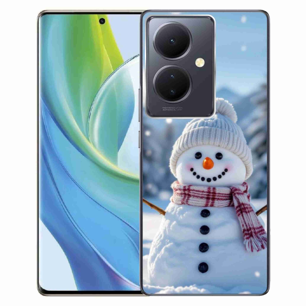 Gelový kryt mmCase na Vivo V29 Lite 5G - sněhulák 3