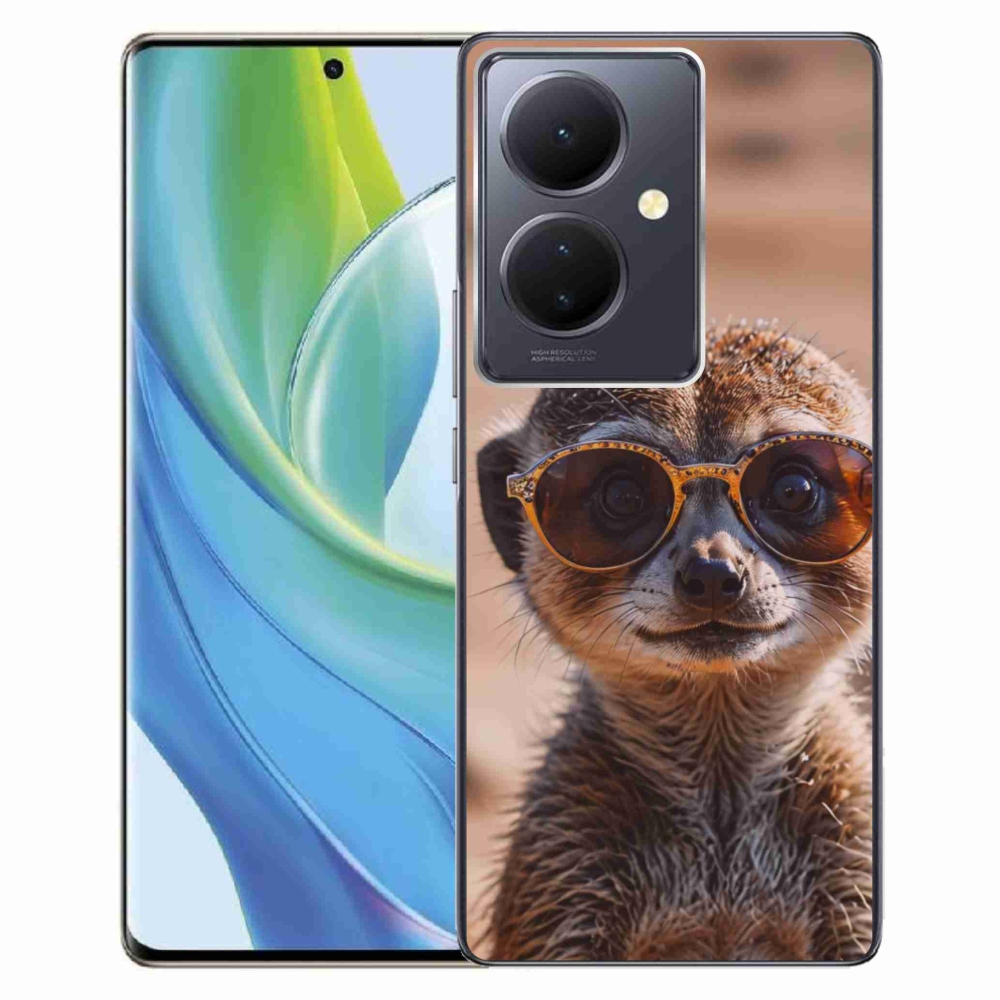 Gelový kryt mmCase na Vivo V29 Lite 5G - stylová surikata