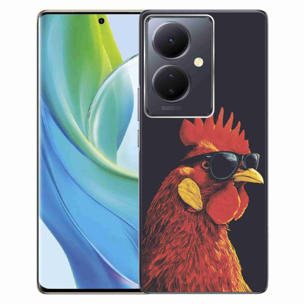 Gelový kryt mmCase na Vivo V29 Lite 5G - stylový kohout