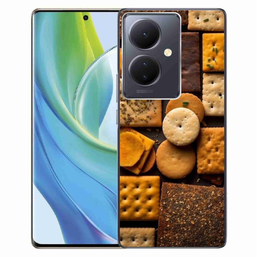 Gelový kryt mmCase na Vivo V29 Lite 5G - sušenky