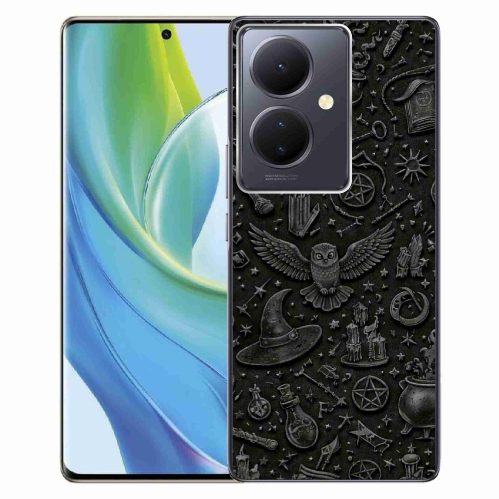 Gelový kryt mmCase na Vivo V29 Lite 5G - tmavý magický svět