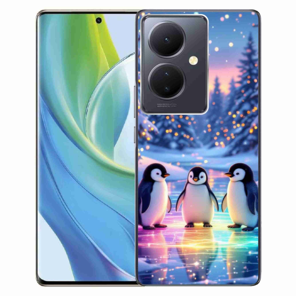 Gelový kryt mmCase na Vivo V29 Lite 5G - tučnáci