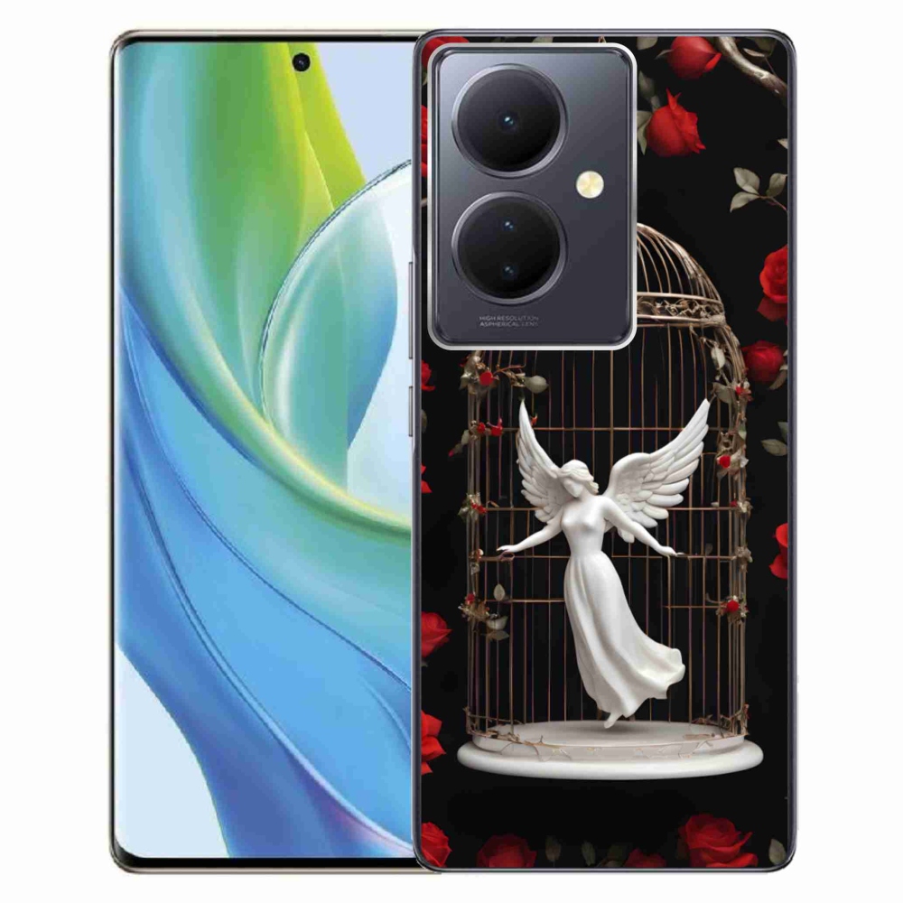 Gelový kryt mmCase na Vivo V29 Lite 5G - uvězněný anděl