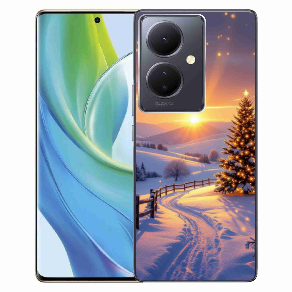 Gelový kryt mmCase na Vivo V29 Lite 5G - zimní krajina