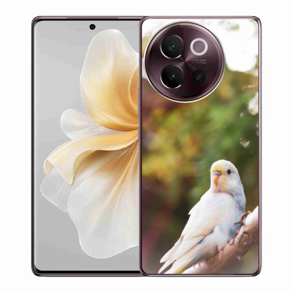 Gelový kryt mmCase na Vivo V40 Lite 5G - andulka bílá