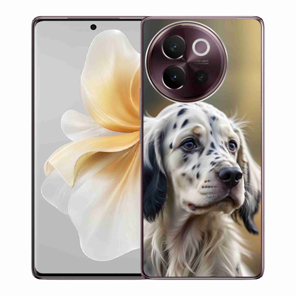Gelový kryt mmCase na Vivo V40 Lite 5G - anglický setr