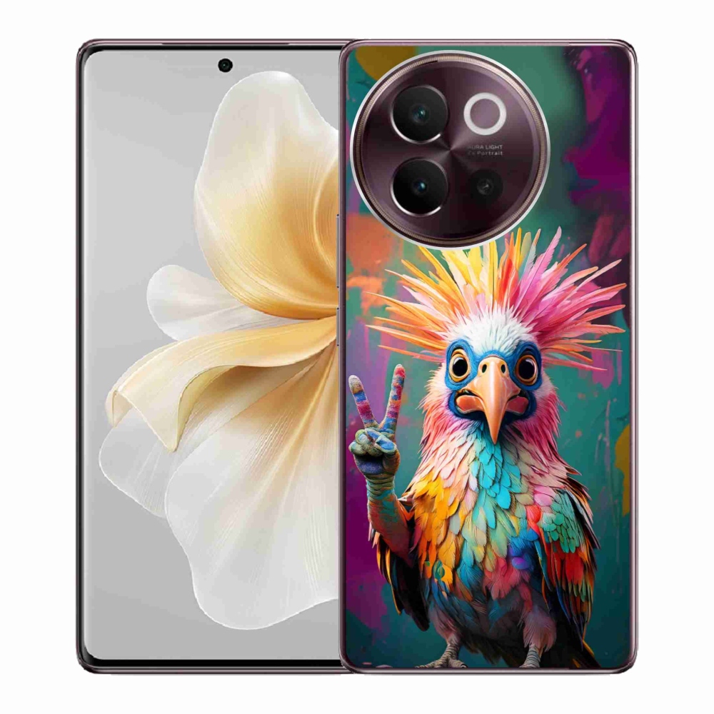 Gelový kryt mmCase na Vivo V40 Lite 5G - barevný rebel