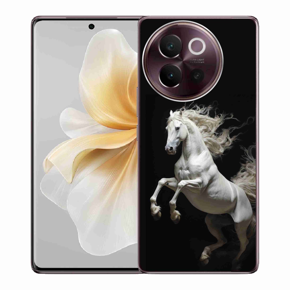 Gelový kryt mmCase na Vivo V40 Lite 5G - bílý kůň 4