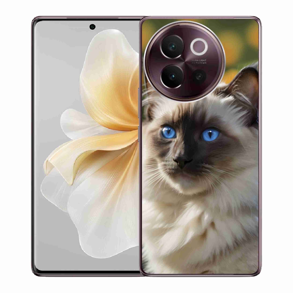 Gelový kryt mmCase na Vivo V40 Lite 5G - bílý ragdoll
