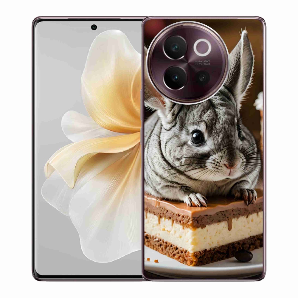 Gelový kryt mmCase na Vivo V40 Lite 5G - činčila