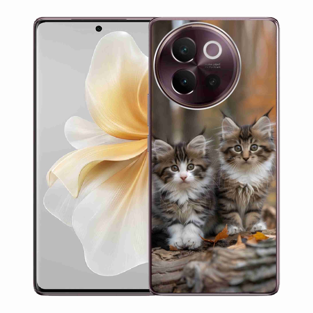 Gelový kryt mmCase na Vivo V40 Lite 5G - kočičí duo 3