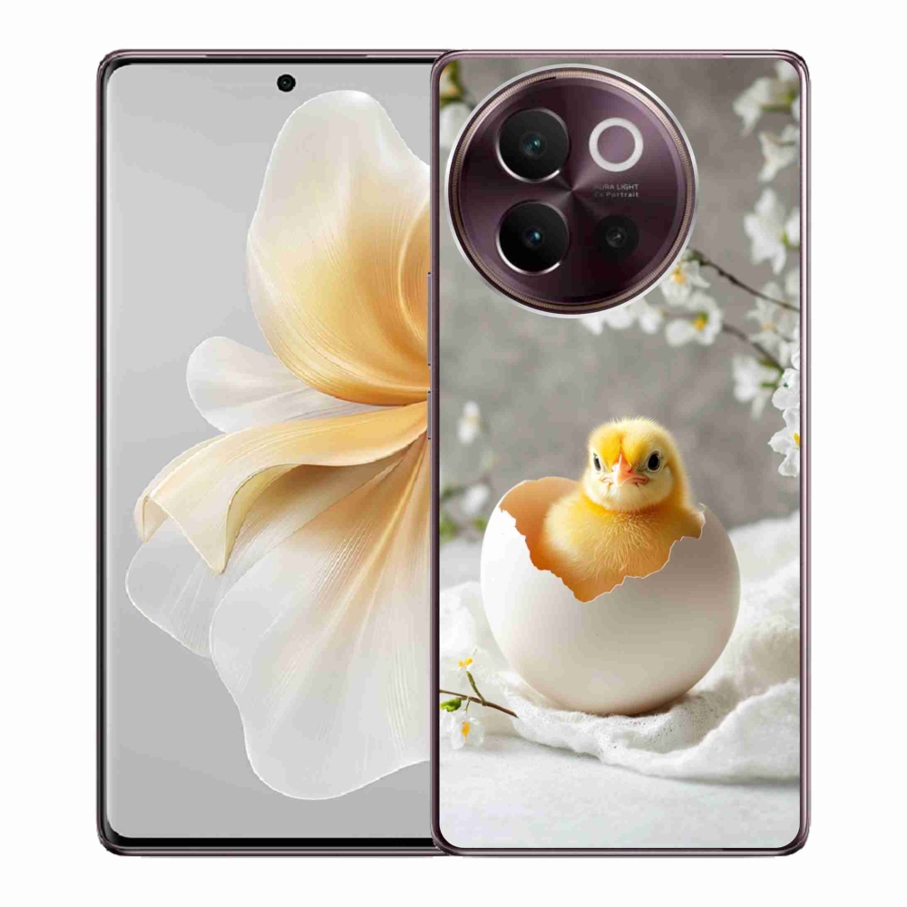 Gelový kryt mmCase na Vivo V40 Lite 5G - kuřátko