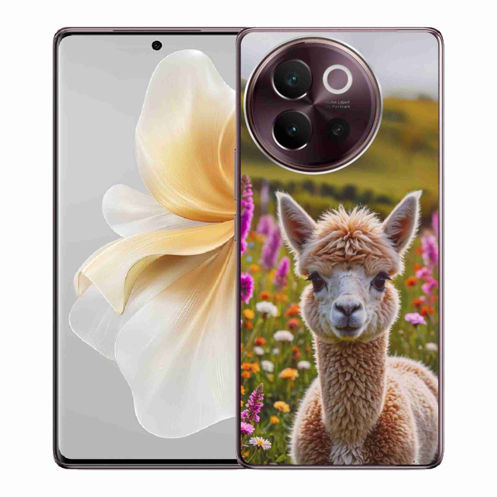 Gelový kryt mmCase na Vivo V40 Lite 5G - lama na louce