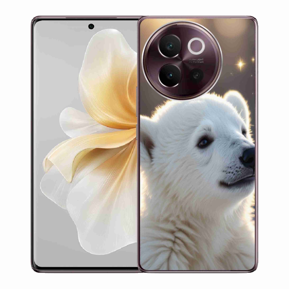 Gelový kryt mmCase na Vivo V40 Lite 5G - lední medvěd