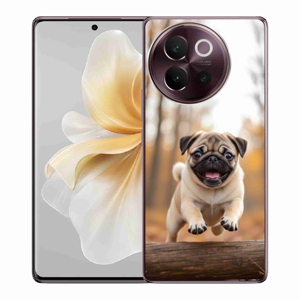 Gelový kryt mmCase na Vivo V40 Lite 5G - mops 2