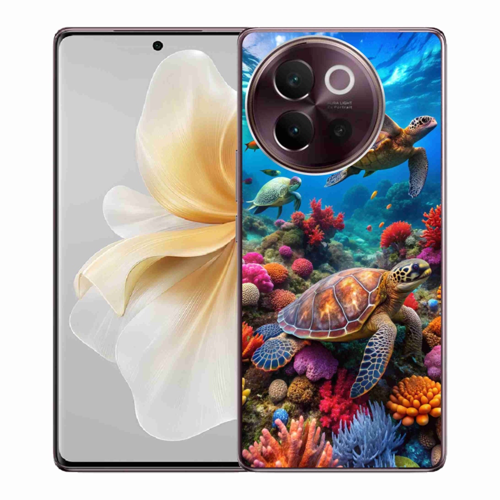 Gelový kryt mmCase na Vivo V40 Lite 5G - mořský svět 2
