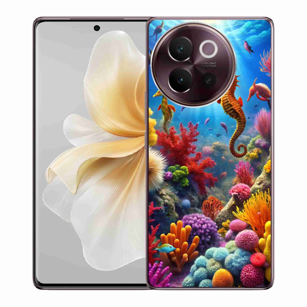 Gelový kryt mmCase na Vivo V40 Lite 5G - mořský svět 3