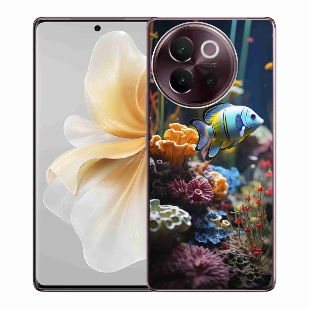 Gelový kryt mmCase na Vivo V40 Lite 5G - mořský svět 5