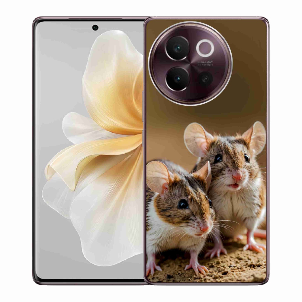 Gelový kryt mmCase na Vivo V40 Lite 5G - myší duo