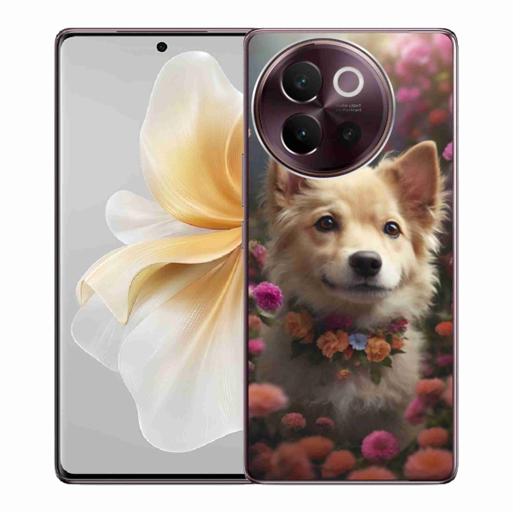 Gelový kryt mmCase na Vivo V40 Lite 5G - německý špic