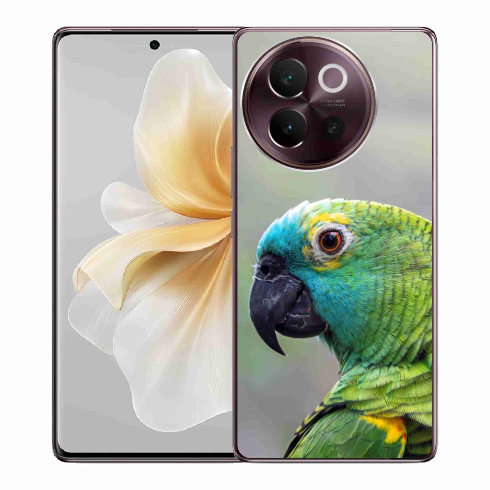 Gelový kryt mmCase na Vivo V40 Lite 5G - papoušek amazoňan