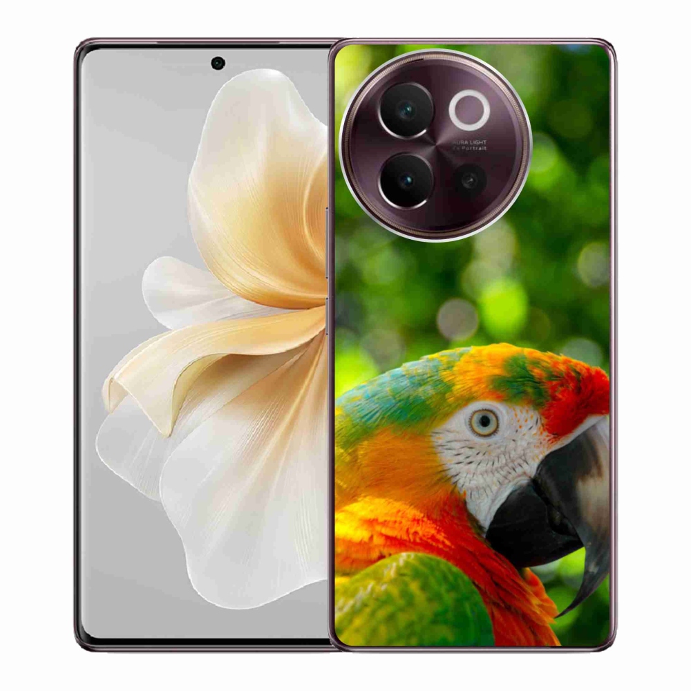 Gelový kryt mmCase na Vivo V40 Lite 5G - papoušek ara 3