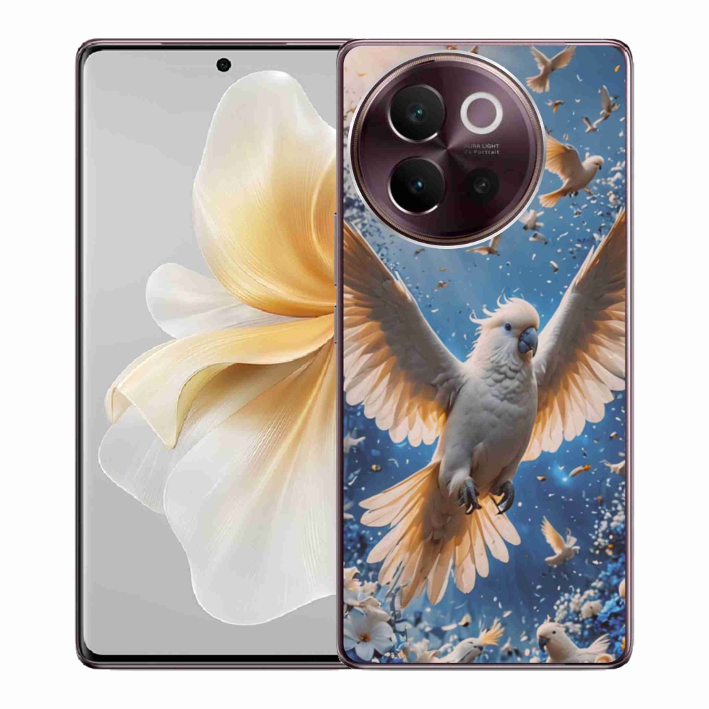 Gelový kryt mmCase na Vivo V40 Lite 5G - papoušek kakadu