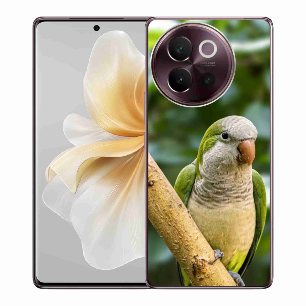 Gelový kryt mmCase na Vivo V40 Lite 5G - papoušek mníšek