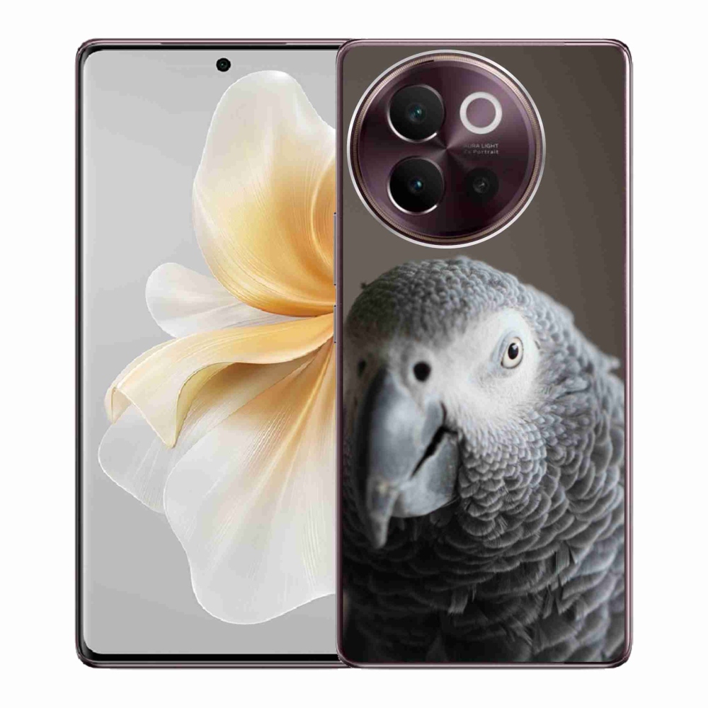 Gelový kryt mmCase na Vivo V40 Lite 5G - papoušek žako 2