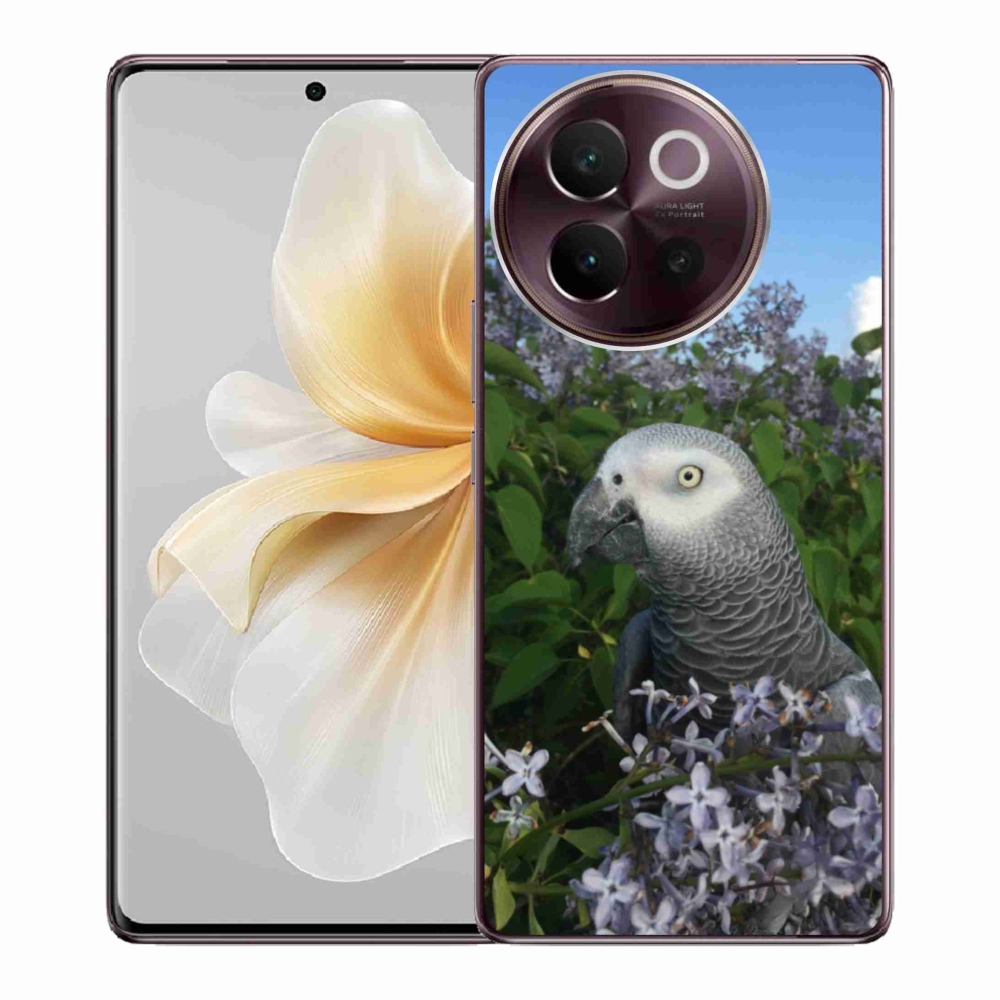 Gelový kryt mmCase na Vivo V40 Lite 5G - papoušek žako