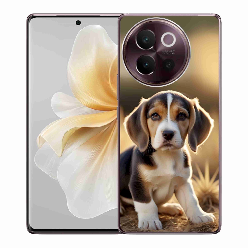 Gelový kryt mmCase na Vivo V40 Lite 5G - roztomilý bígl