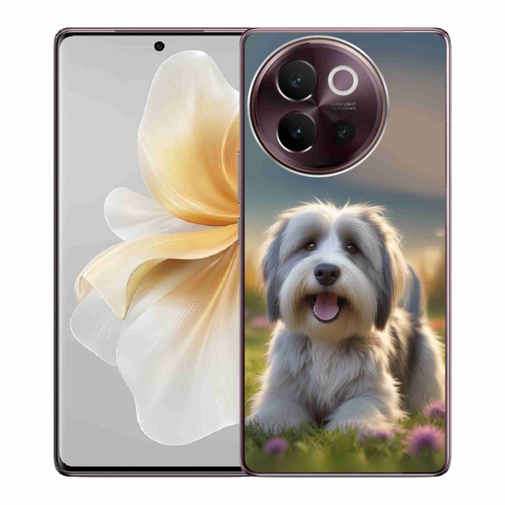 Gelový kryt mmCase na Vivo V40 Lite 5G - roztomilý havanský psík