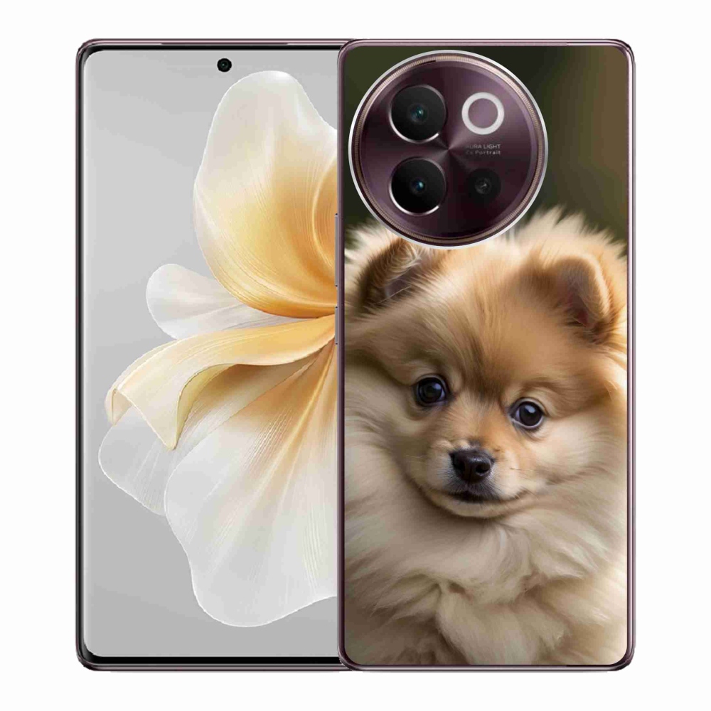 Gelový kryt mmCase na Vivo V40 Lite 5G - roztomilý pomeranian 2