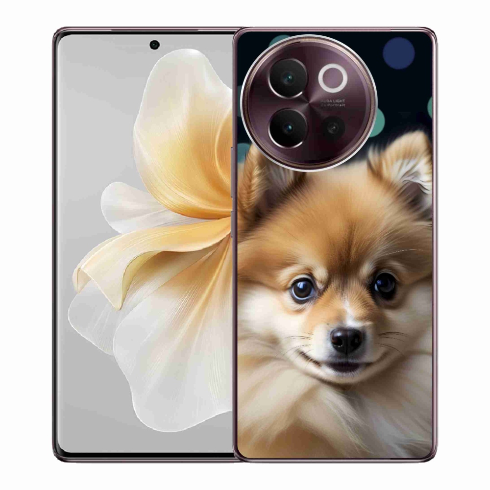 Gelový kryt mmCase na Vivo V40 Lite 5G - roztomilý pomeranian