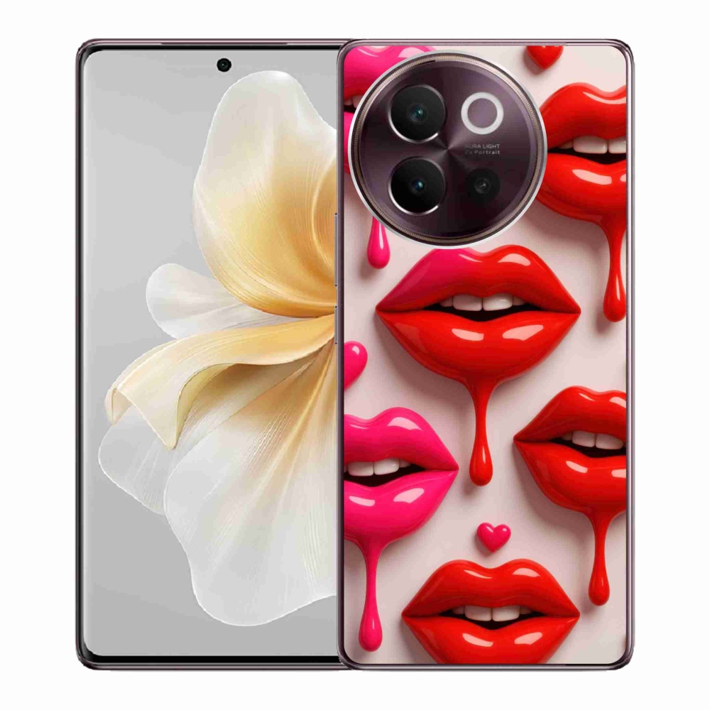 Gelový kryt mmCase na Vivo V40 Lite 5G - rty 2