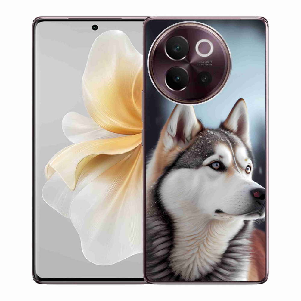 Gelový kryt mmCase na Vivo V40 Lite 5G - sibiřský husky