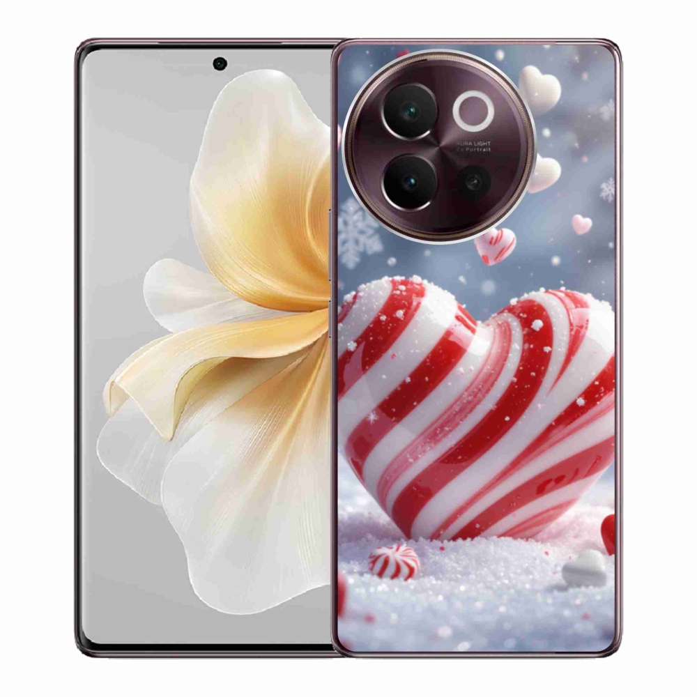 Gelový kryt mmCase na Vivo V40 Lite 5G - sladké srdce