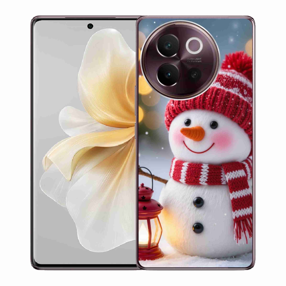Gelový kryt mmCase na Vivo V40 Lite 5G - sněhulák 2