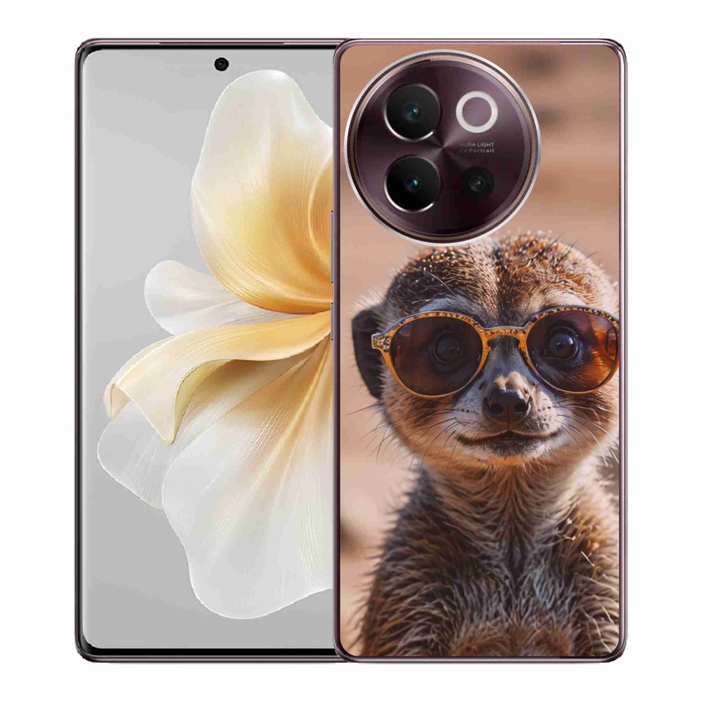 Gelový kryt mmCase na Vivo V40 Lite 5G - stylová surikata