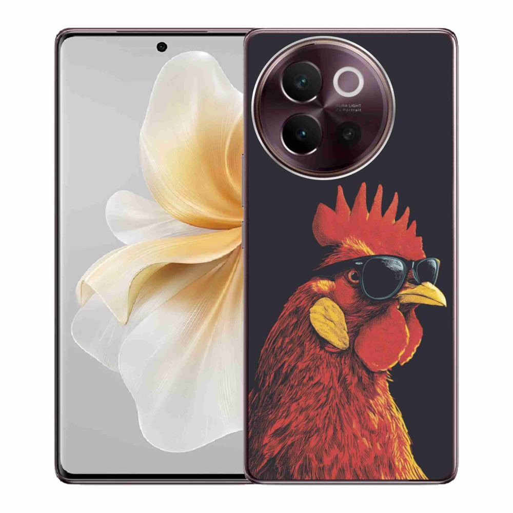 Gelový kryt mmCase na Vivo V40 Lite 5G - stylový kohout