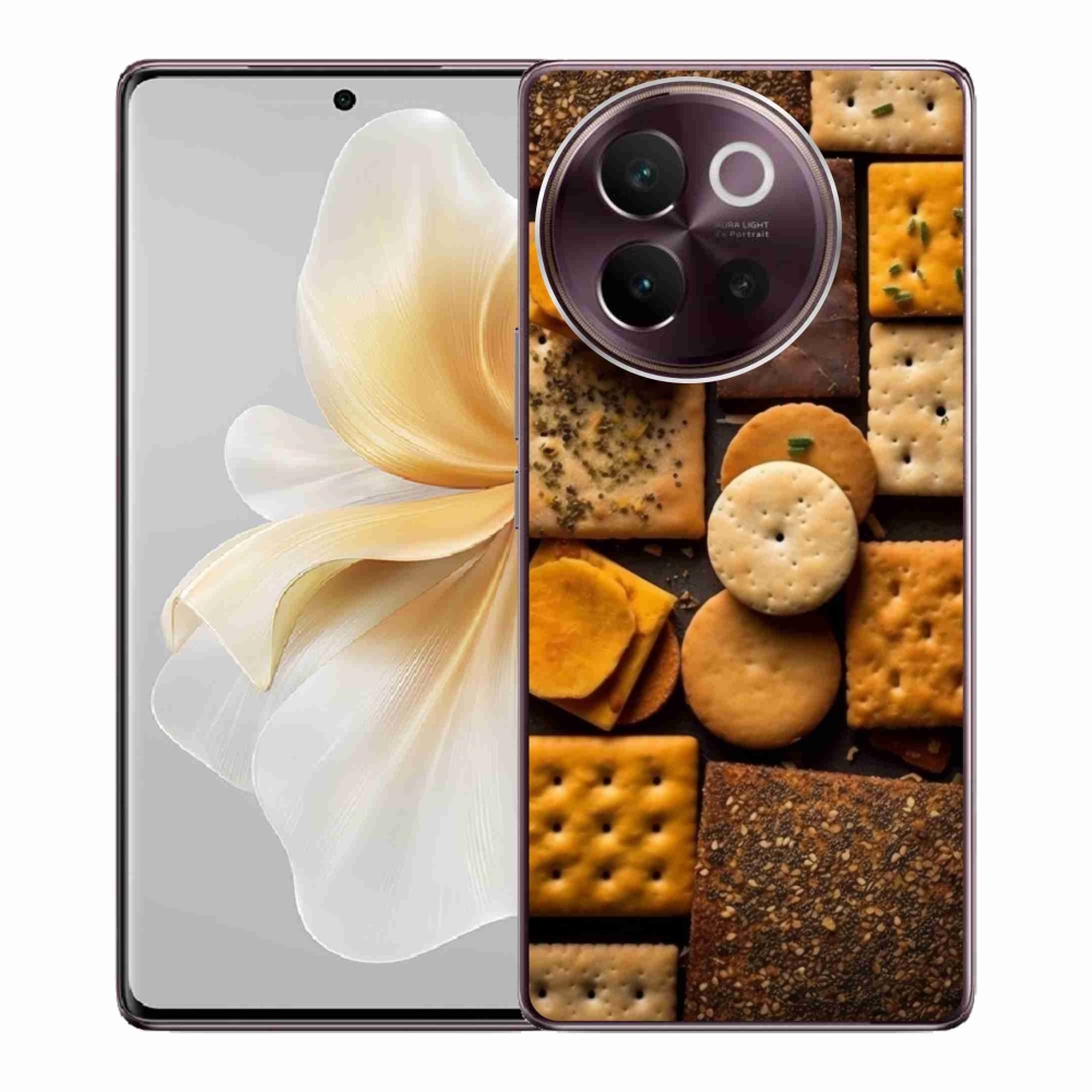 Gelový kryt mmCase na Vivo V40 Lite 5G - sušenky